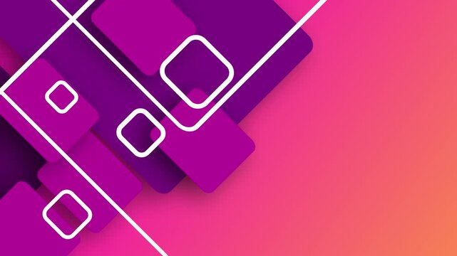 Abstract communication background. Square layer on gradient background