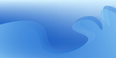 Fototapeta premium Abstract blue background with circles. Vector illustration