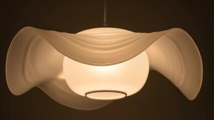 Elegant ceiling lights showcase interior design and add a touch of sophistication with soft light
