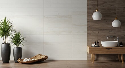 Serene Sanctuary: Minimalist Warmth