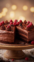 Chocolate Raspberry Dreamscape