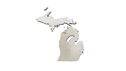 3D Map of Michigan State
