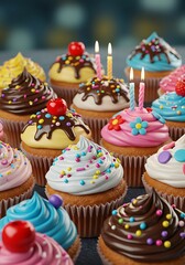 Sweet Celebration: Cupcake Array