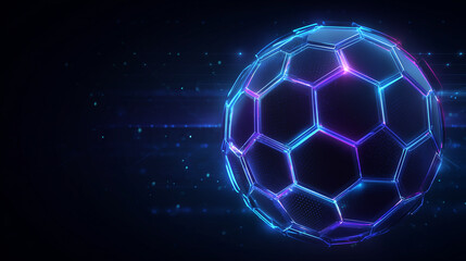 Digital innovation abstract sphere