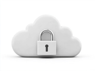 Online privacy cloud computing concept