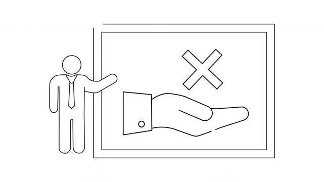 Presentation on Rejection - A Visual Guide to Saying No.