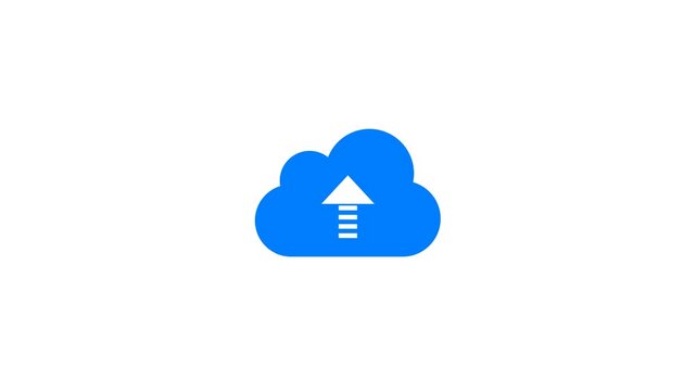 Upload Cloud Animated