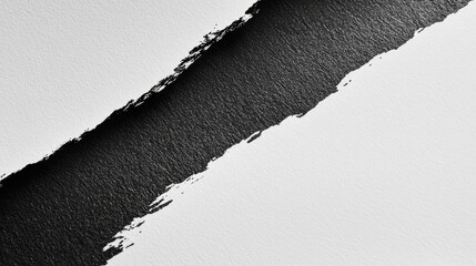 Abstract black paint splatter on white paper texture background art black paint splotches on paper abstract art texture.