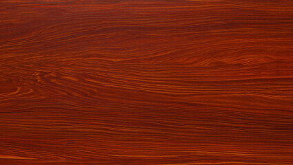 Obraz premium Close up of dark reddish brown wooden surface with visible grain