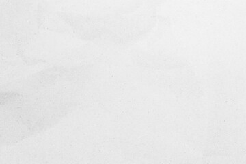 Fototapeta premium White recycled craft paper texture as background. Grey paper texture, Old vintage page or grunge vignette of old newspaper. Pattern rough art creased grunge letter. Hardboard with copy space for text.