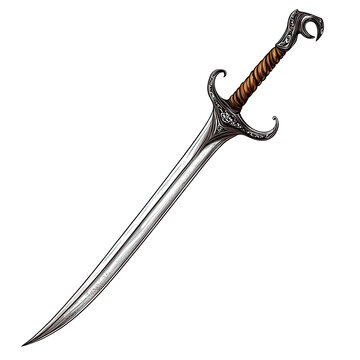 An illustration of a sword