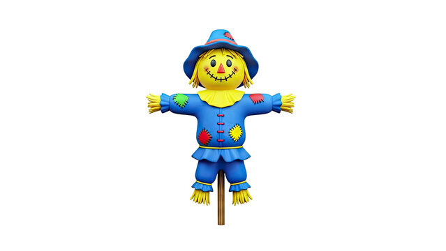 Cartoon Scarecrow