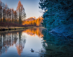 Autumn in the mountains