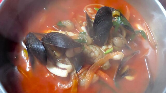 한국,음식,짬뽕,면,Korea, food, jjamppong,noodles