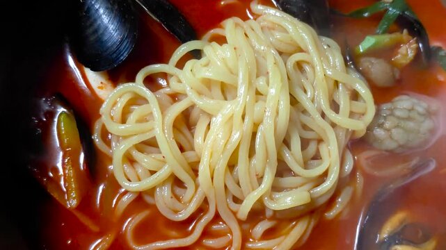 한국,음식,짬뽕,면,Korea, food, jjamppong,noodles