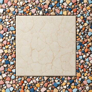 Terrazzo Marble Tile Frame
