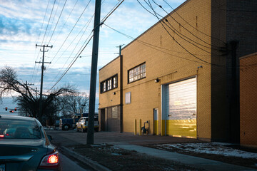 a warehouse in Chicago
