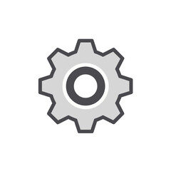Gear Icon - Settings and Configuration Symbol.