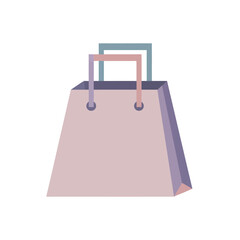 Elegant Shopping Bags Illustration for Retail Therapy.