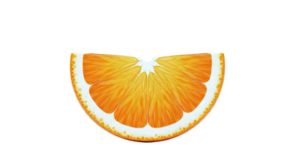 Close-up of an Orange Slice