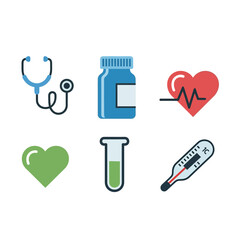 Medical Icons - Healthcare and Wellness Symbols.