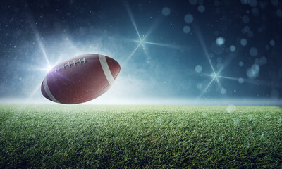 Amercian Football - Stadion - Event Hintergrund 