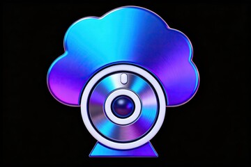 Webcam with cloud design