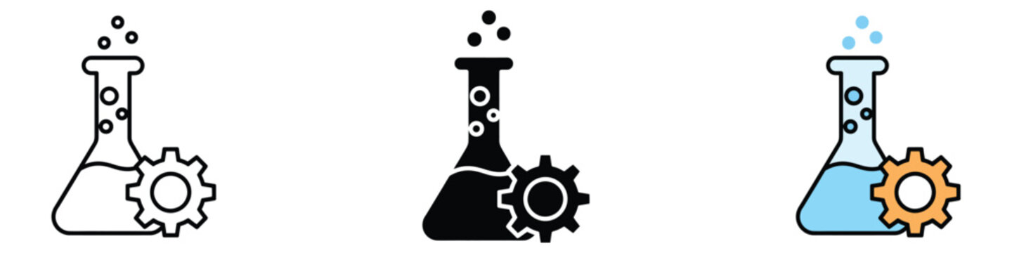 Bioengineering icon vector. innovation and development symbol. vector illustration.