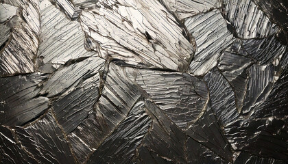 Metallic Silver Texture Background