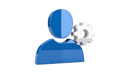 User profile and settings icon