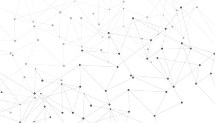 Technology abstract background. Abstract Plexus mesh geometric background. Circles connected by lines