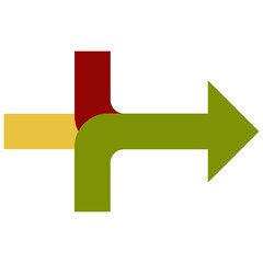 vector graphic of stairs icon. 