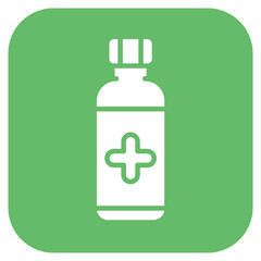 Obraz premium Chlorine icon vector image. Can be used for Laundry.