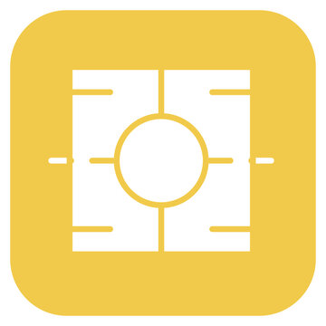Hole icon vector image. Can be used for Golf.