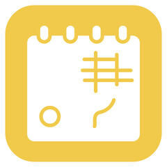 Vet Schedule icon vector image. Can be used for Veterinary.