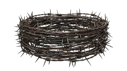 Crown of Thorns made of Barbed Wire