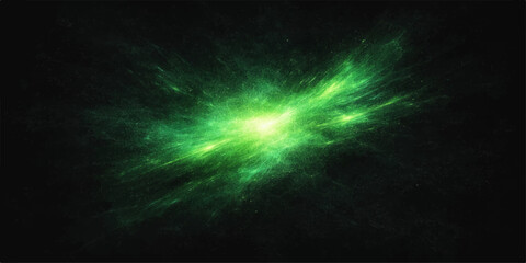 Obraz premium An abstract blue space background features a bright nebula and glowing stars within a cosmic galaxy to create a dark fantasy universe design