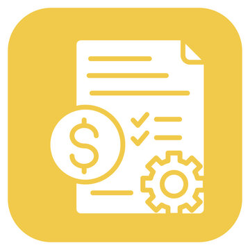Loan Processing icon vector image. Can be used for Credit And Loan.