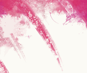 Delicate pink and white abstract paint flow with airy textures, creating a light, elegant background for beauty, wellness, and creative concepts. vector design banner, noAI