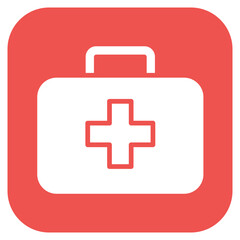 Obraz premium First Aid Kit icon vector image. Can be used for Nursing Home.