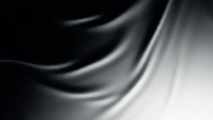 Obraz premium grainy textured color abstract flowing shapes and gradients in a monochromatic composition