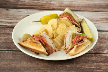 Turkey Club Sandwich