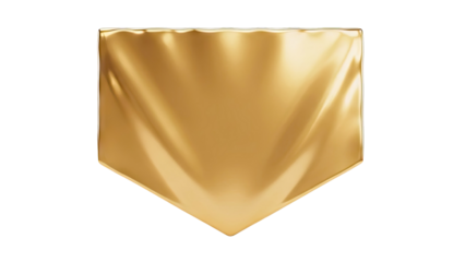 Gold Pennant Banner