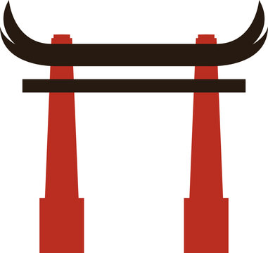 Chinese Gate Illustration