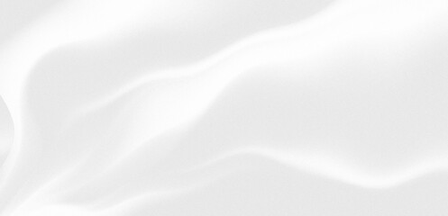 Obraz premium Illustration of a very soft white to light gray gradient wall with a Grainy Noise texture in a Scandinavian or Minimalist style room.