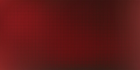 Red halftone abstract background with modern dots pattern for graphic design and digital wallpaper
