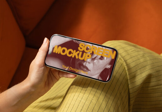 Smartphone Screen Mockup