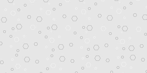 Simple geometric hexagon background. vector illustration