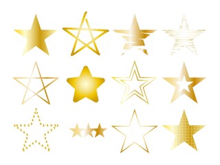 Obraz premium いろいろ星セット12