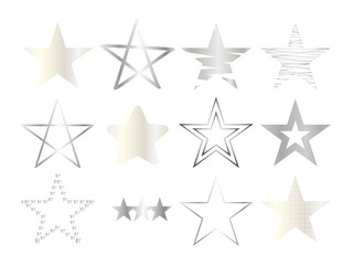 Obraz premium いろいろ星セット13